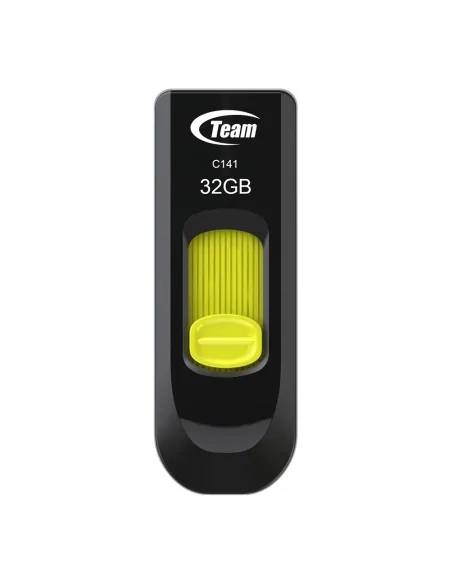 Team Group C141 USB flash drive 32 GB USB Type-A 2.0 Black, Yellow