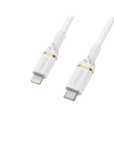 OtterBox Cable USB C-Lightning 1M USB-PD, Cloud Sky White