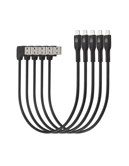 Kensington Charge & Sync Cable, Universal Tablet, USB to Lightning – 5 pack