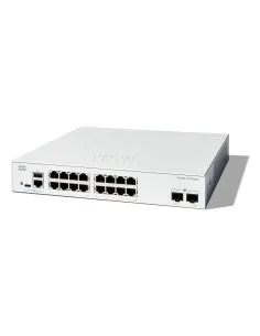 Cisco Catalyst 1200-16T-2G Smart Switch, 16 Port GE, 2x1GE SFP, Limited Lifetime Protection (C1200-16T-2G)