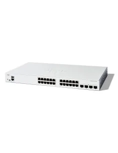 Cisco Catalyst 1200-24T-4X Smart Switch, 24 Port GE, 4x10GE SFP+, Limited Lifetime Protection (C1200-24T-4X)