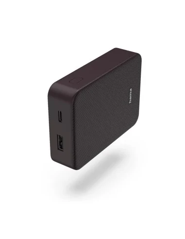 Hama Colour 10 Power Pack, 10000 mAh, 2 Outputs: USB-C, USB-A, plum