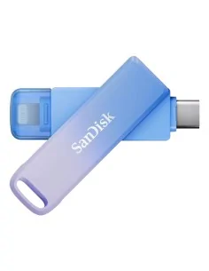 SanDisk Creator Phone Drive USB flash drive 128 GB USB Type-C / Lightning 3.2 Gen 1 (3.1 Gen 1) Blue, Lilac