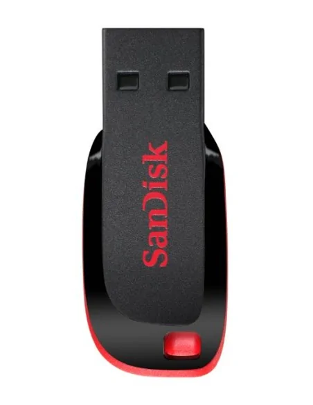 SanDisk Cruzer Blade USB flash drive 128 GB USB Type-A 2.0 Black, Red