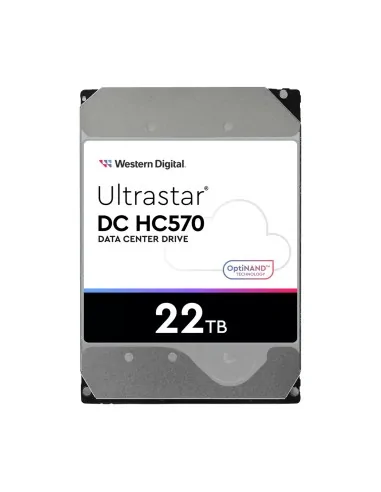 Western Digital Ultrastar DH HC570 internal hard drive 22 TB 7200 RPM 512 MB 3.5" SAS