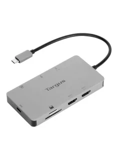 Targus DOCK423EU laptop dock/port replicator Wired USB 3.2 Gen 1 (3.1 Gen 1) Type-C Silver