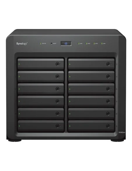 Synology DiskStation DS3622XS++ 12x12TB HDD NAS Desktop Intel® Xeon® D D-1531 16 GB DDR4 144 TB DiskStation Manager Black