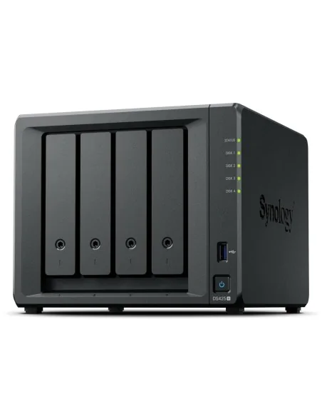 Synology DiskStation DS425+ NAS/storage server Intel® Celeron® J4125 2 GB DDR4 0 TB Black