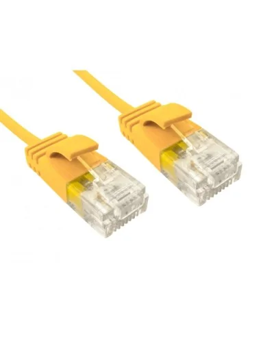 Cables Direct ERSLIM-100Y networking cable Yellow 0.5 m Cat6 U/UTP (UTP)