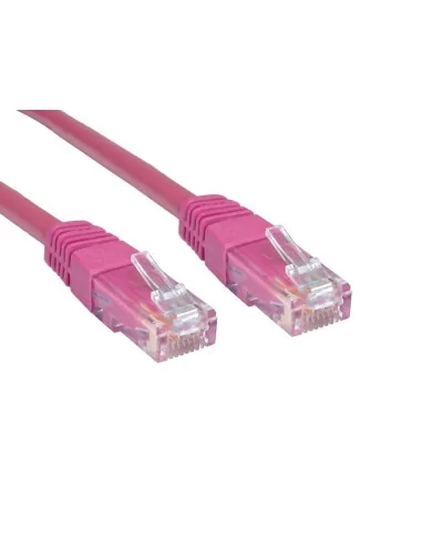 Cables Direct ERT-602P networking cable Pink 2 m Cat6 U/UTP (UTP)