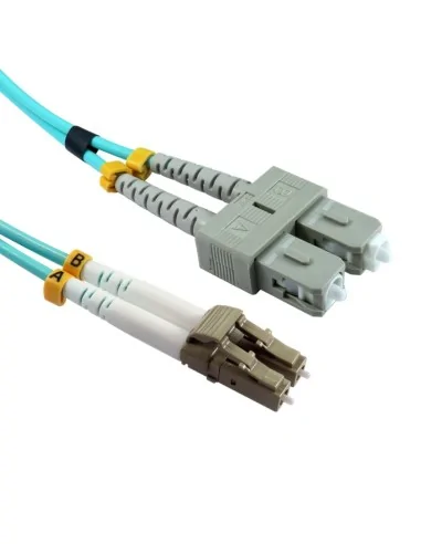 Cables Direct FB3M-LCSC-020D InfiniBand/fibre optic cable 2 m LC SC Aqua colour