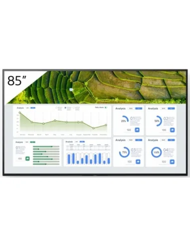 Sony FW-85BZ30L Signage Display Digital signage flat panel 2.16 m (85") LCD Wi-Fi 440 cd/m² 4K Ultra HD Black Android 24/7