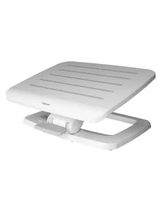 Fellowes Foot Rest Under Desk - Hana LT Foot Support Ergonomic Foot Rest - Foot Rest Stool for Office & Home Use - White