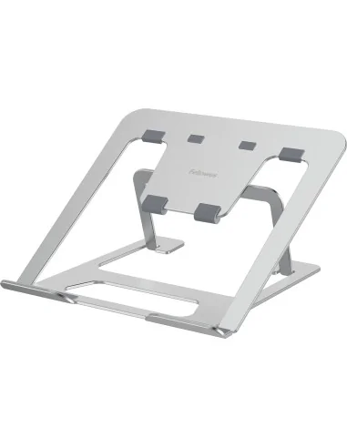 Fellowes Alumia Laptop Riser Portable Laptop Stand Max Size 15 inch Max Weight 5kg Silver