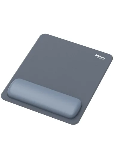 Fellowes Breyta Mouse Mat Wrist Rest Mouse Pad Wrist Support with Antibacterial Protection Ergonomic Mouse Mat Marine