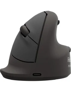 Fellowes Vertical Wireless Mouse Breyta Plus+ Ergonomic Right Handed Vertical Mouse with Antibacterial Protection Large