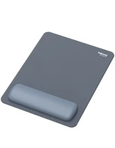 Fellowes Breyta XL Mouse Mat Wrist Rest XL Mouse Pad Wrist Support with Antibacterial Protection Ergonomic Mouse Mat Marine