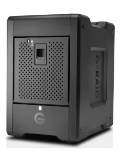 SanDisk G-RAID SHUTTLE 4 disk array 48 TB Desktop Black
