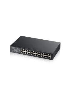 Zyxel GS1100-24E Unmanaged Gigabit Ethernet (10/100/1000) Black