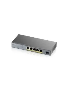 Zyxel GS1350-6HP Managed L2 Gigabit Ethernet (10/100/1000) Power over Ethernet (PoE) Grey