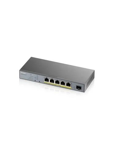 Zyxel GS1350-6HP Managed L2 Gigabit Ethernet (10/100/1000) Power over Ethernet (PoE) Grey