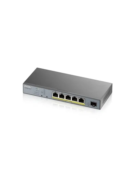 Zyxel GS1350-6HP Managed L2 Gigabit Ethernet (10/100/1000) Power over Ethernet (PoE) Grey