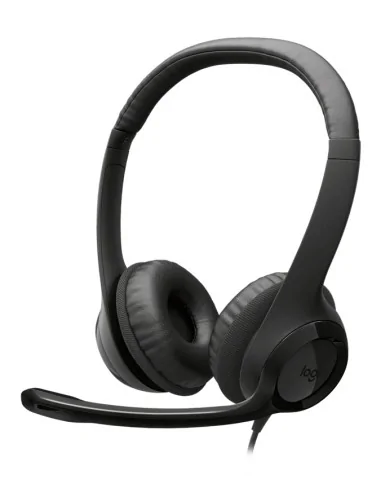 Logitech H390 USB Headset Wired Head-band Calls/Music USB Type-C Black