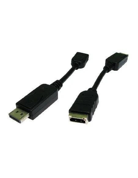 Cables Direct HDHDPORT-005CAB video cable adapter 0.15 m DisplayPort HDMI Black