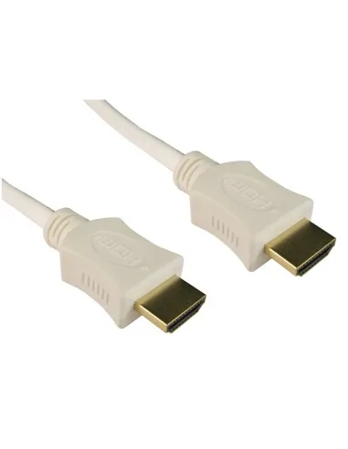 Cables Direct HDMI, 5m HDMI cable HDMI Type A (Standard) White