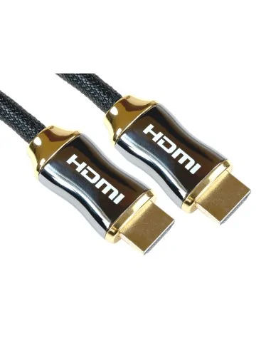 Cables Direct HDMI/HDMI M/M 2m HDMI cable HDMI Type A (Standard) Black, Gold
