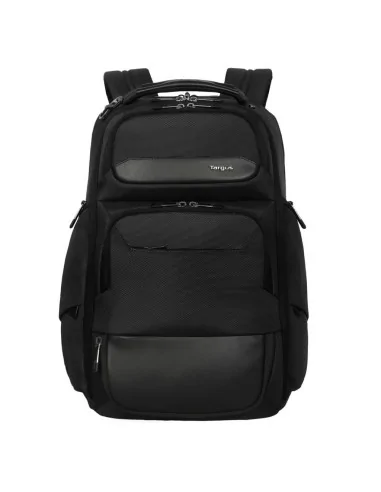 Targus HeritageLuxe backpack Travel backpack Black Polyester
