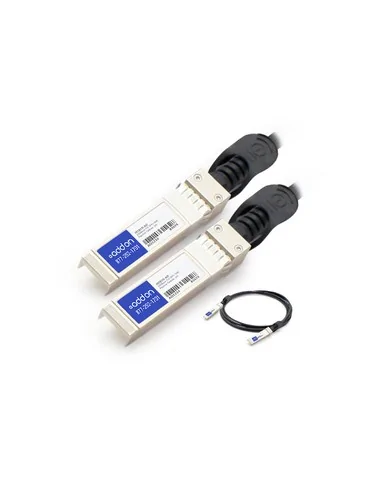 AddOn Networks J9281D-AO InfiniBand/fibre optic cable 1 m SFP+ Black, Grey
