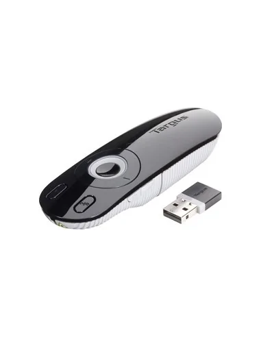 Targus Laser Presentation Remote wireless presenter Black, Grey