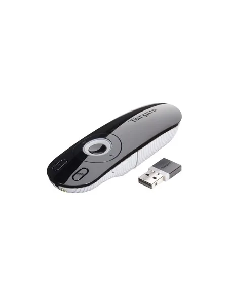 Targus Laser Presentation Remote wireless presenter Black, Grey