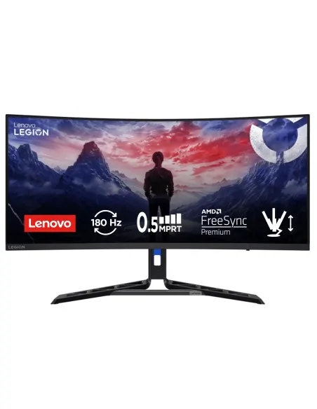 Lenovo Legion R34w-30 computer monitor 86.4 cm (34") 3440 x 1440 pixels Wide Quad HD LCD Black