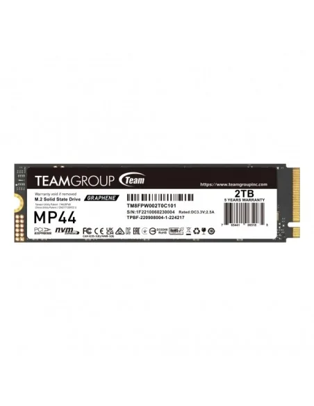 Team Group MP44 2 TB M.2 PCI Express 4.0 NVMe