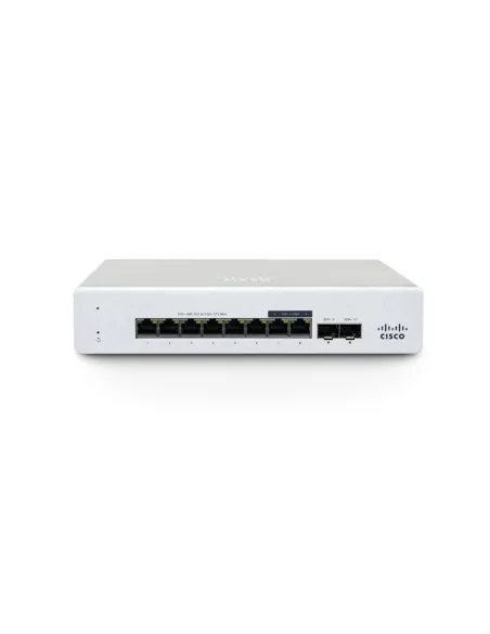 Cisco Meraki MS130-8 Managed L2 Gigabit Ethernet (10/100/1000) 1U White