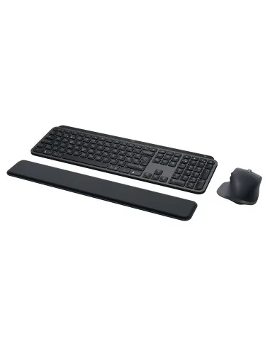Logitech Master MX Keys Combo for Bussiness keyboard Mouse included Office RF Wireless + Bluetooth QWERTZ Swiss Graphite