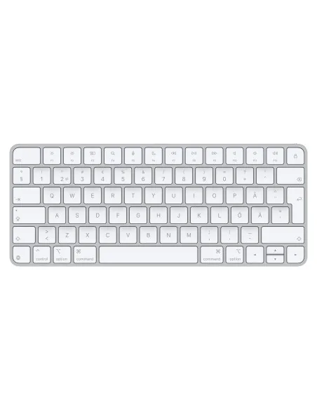 Apple Magic keyboard Universal USB + Bluetooth QWERTY Finnish, Swedish White