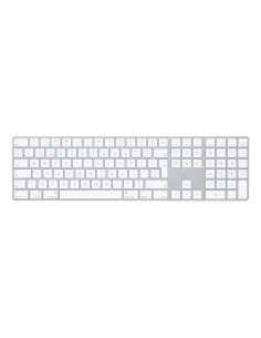 Apple Magic w/ Numeric Keypad keyboard Universal Bluetooth QWERTY UK English Silver, White