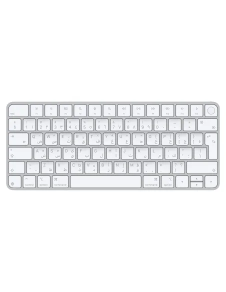 Apple Magic Keyboard with Touch ID for Mac models with silicon (USB–C) - Arabic