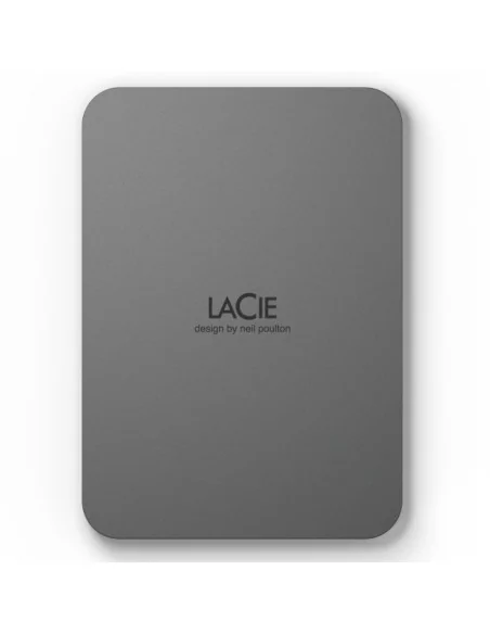 LaCie Mobile Drive Secure external hard drive 4 TB USB Type-C 3.2 Gen 1 (3.1 Gen 1) Grey