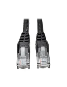 Tripp Lite N201-005-BK Cat6 Gigabit Snagless Molded (UTP) Ethernet Cable (RJ45 M/M), PoE, Black, 5 ft. (1.52 m)