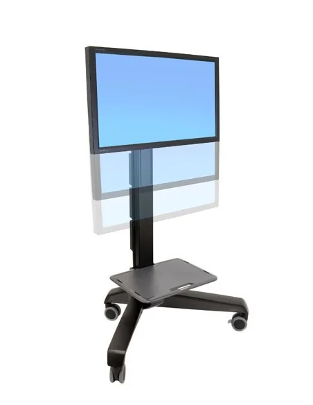 Ergotron Neo-Flex Mobile MediaCenter LD Black Flat panel Multimedia cart