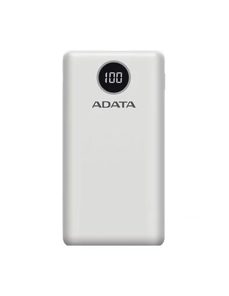 ADATA P20000QCD Lithium Polymer (LiPo) 20000 mAh White
