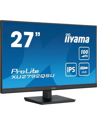 iiyama ProLite computer monitor 68.6 cm (27") 2560 x 1440 pixels Quad HD LED Black