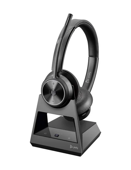 HP Poly Poly Savi 7320 Office Stereo DECT 1880-1900 MHz Headset EMEA - INTL English Loc - Euro plug