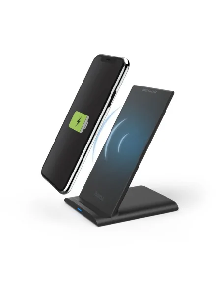 Hama QI-FC10S Smartphone Black USB Wireless charging Fast charging Indoor