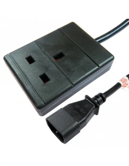 Cables Direct RB-001-1G power cable Black 0.5 m IEC C14 Power plug type B
