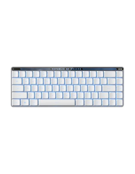ASUS ROG Falchion RX Low Profile keyboard Mouse included Gaming USB + RF Wireless + Bluetooth White